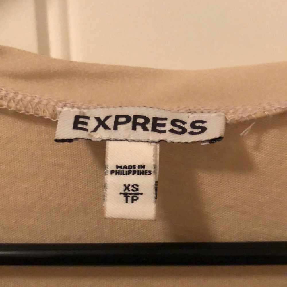 Express Tan/sequin Tank - Picture 2 of 4
